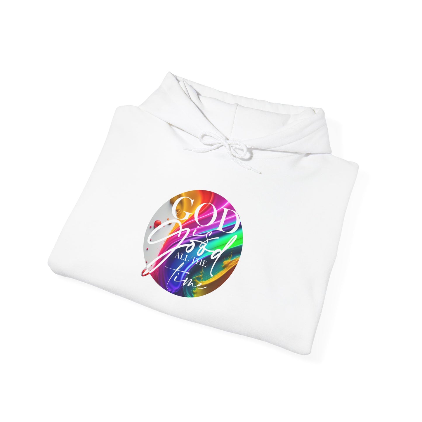 God is Good Unisex White Hoodie