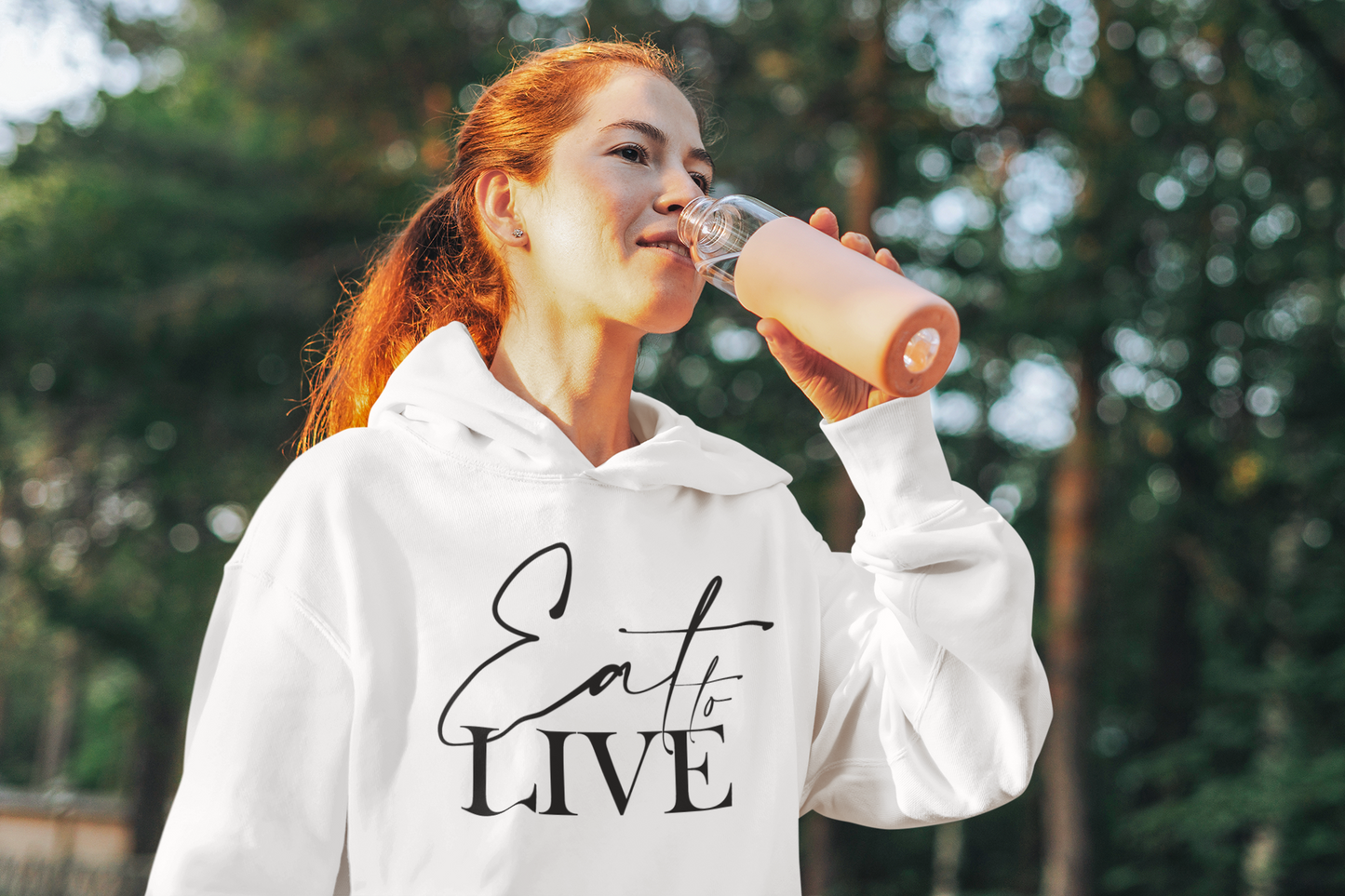 Eat To LIVE Unisex Hoodie