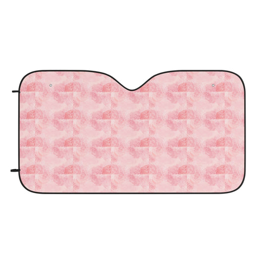 Pretty in Pink Car Sun Shades - Stylish UV Protection for Your Vehicle
