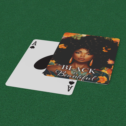 Black is Beautiful Playing Cards