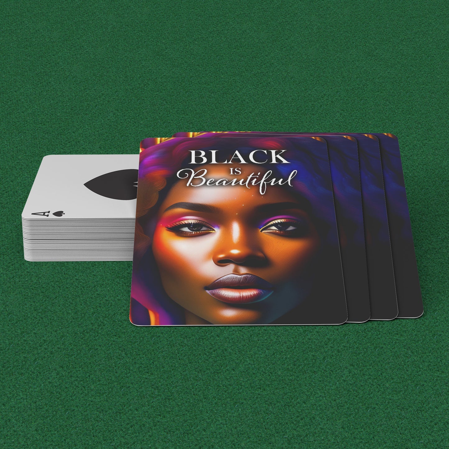 Black is Beautiful Playing Cards