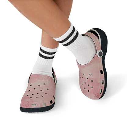 Flower Pattern Kid's EVA Foam Clogs – Comfortable Summer Footwear for Playtime