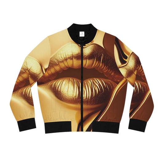 Royal Kisses Fashion Women's Bomber Jacket