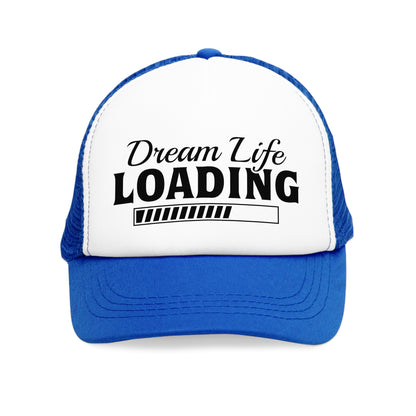 Dream Life Loading Mesh Cap - Trendy Snapback for Dreamers