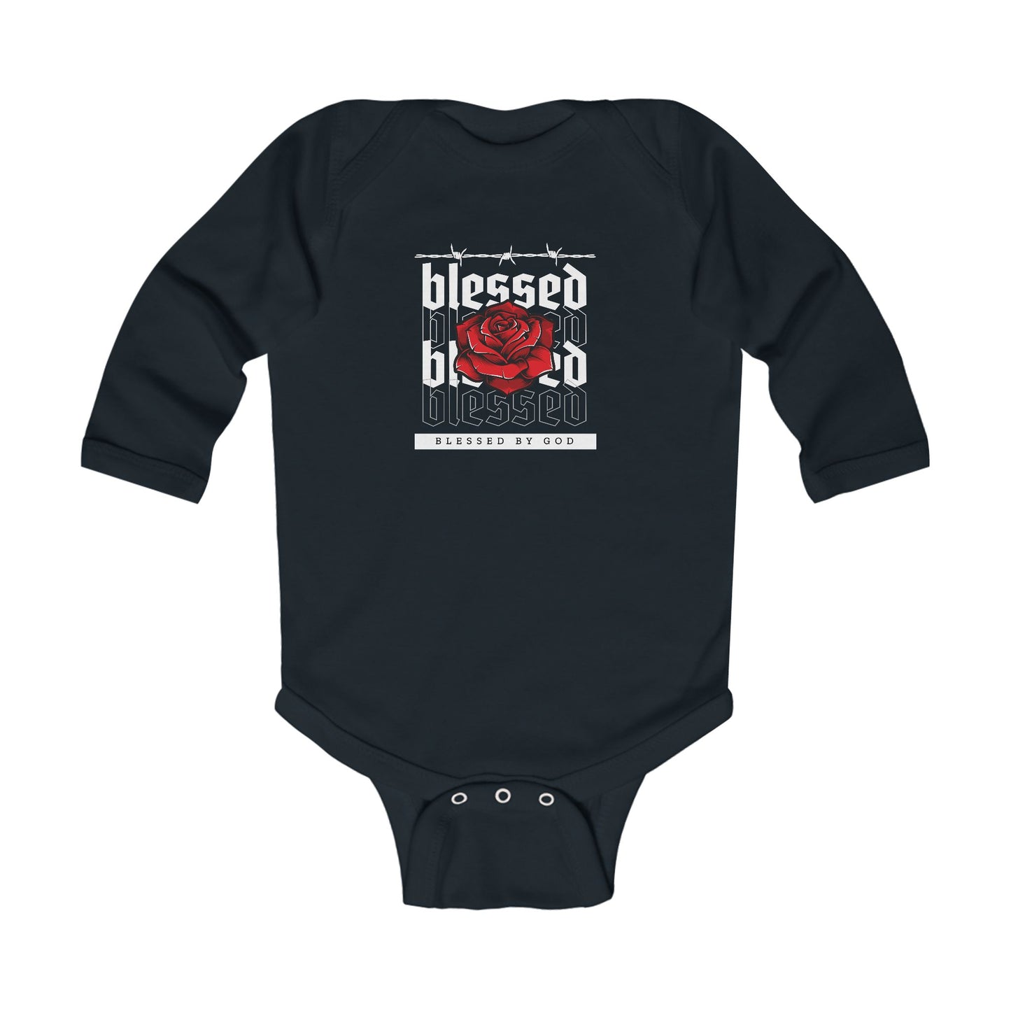 Blessed Long Sleeve Bodysuit - Perfect Gift for Baby Showers and Celebrations