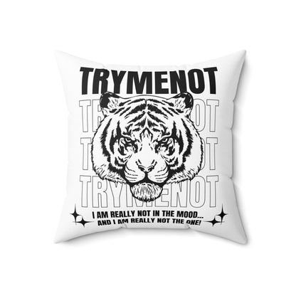 Try Me Not Decorative Pillow
