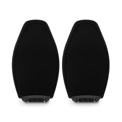 Pretty in Pink Floral Polyester Car Seat Covers - Pink Rose Design for Chic Auto Decor