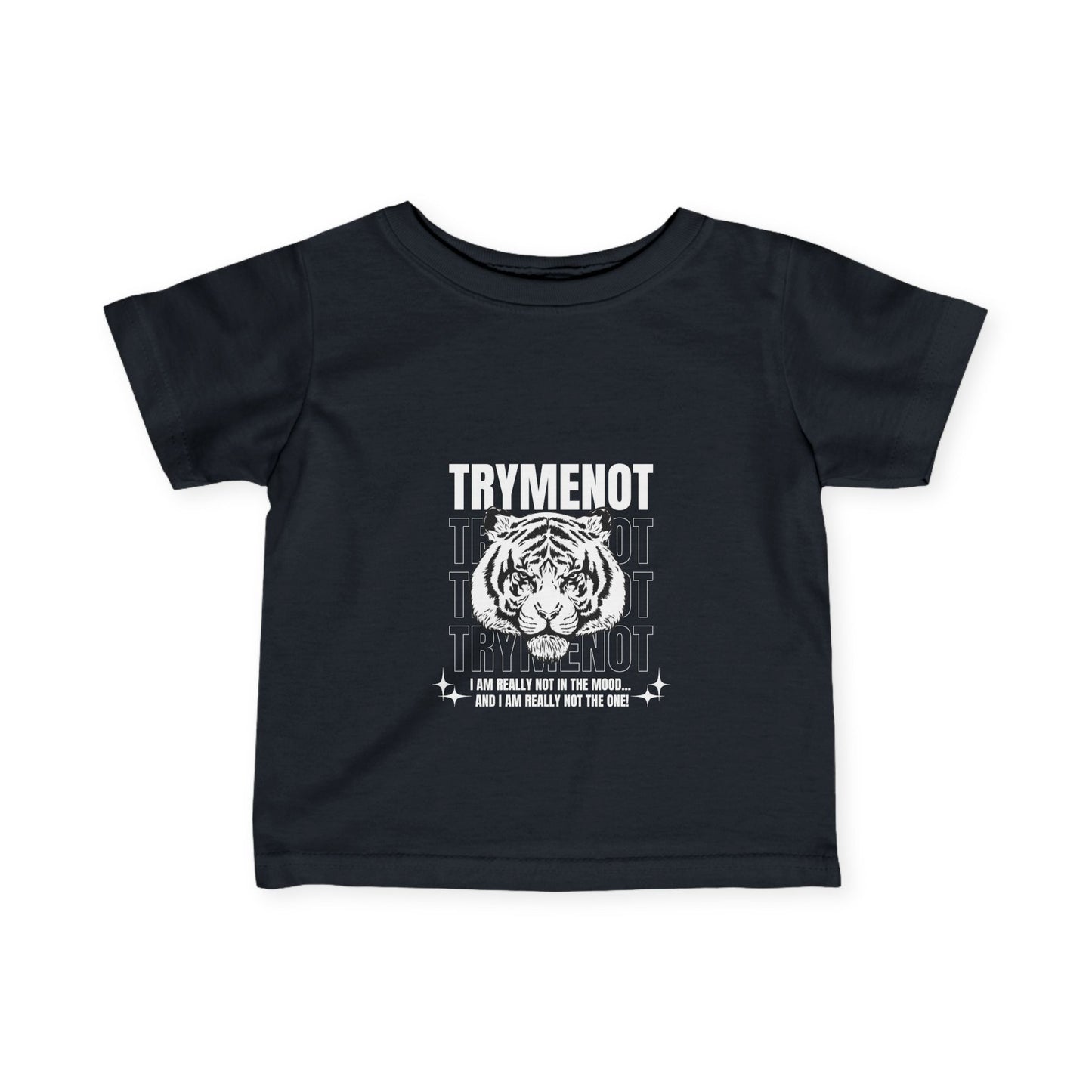 'Try Me Not' Infant Jersey Shirt