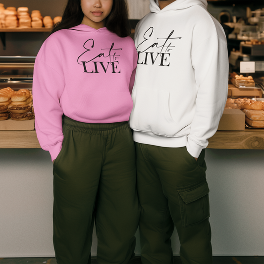 Eat To LIVE Unisex Hoodie