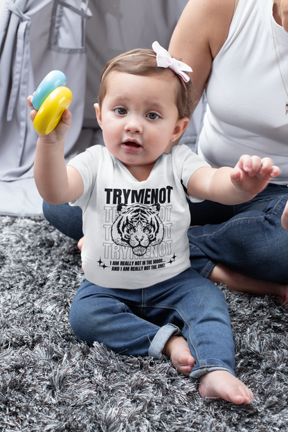 'Try Me Not' Infant Jersey Shirt
