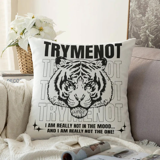Try Me Not Decorative Pillow