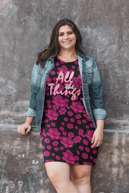 All the Things Floral T-Shirt Dress | Casual Comfort for Everyday Wear