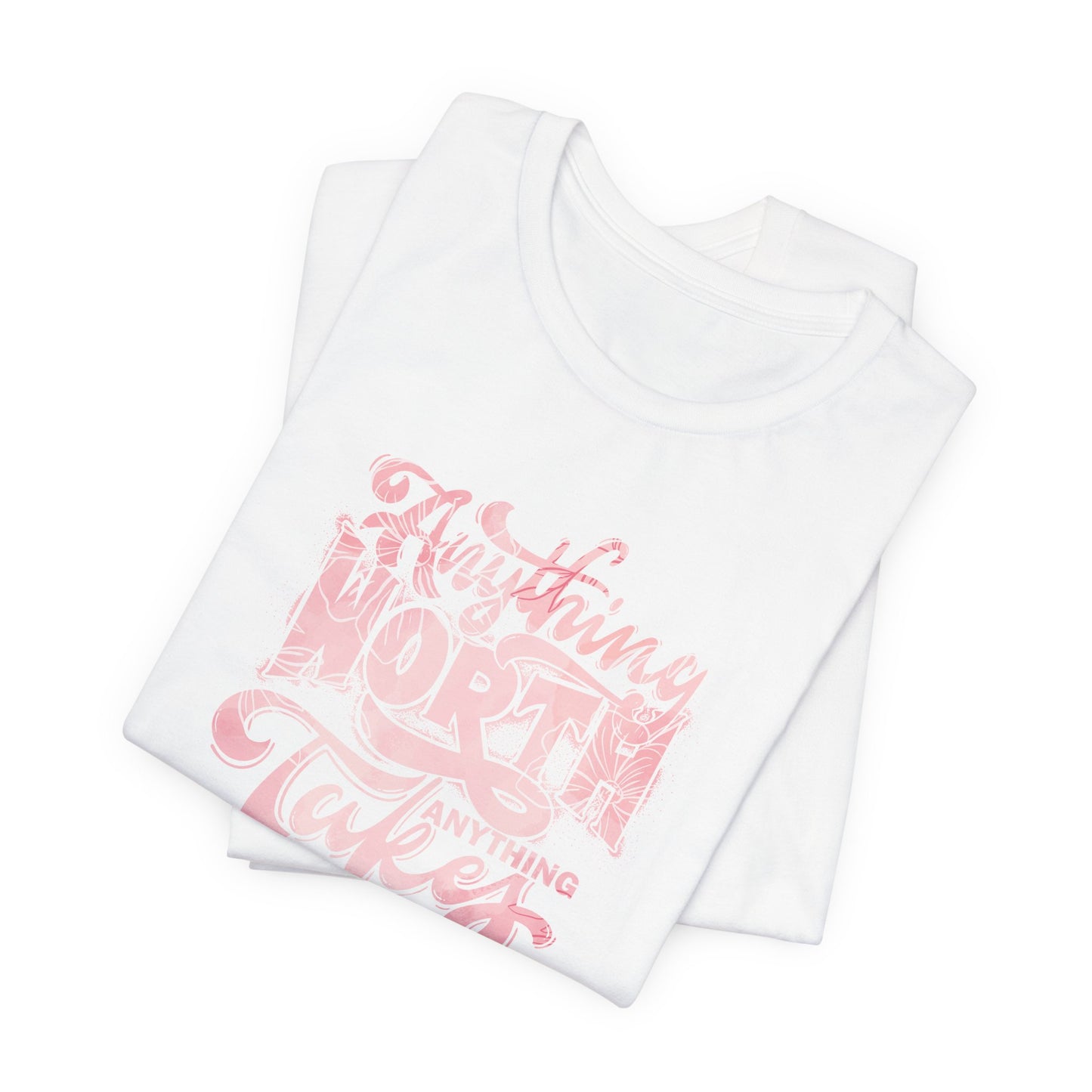 Faith-Inspired Unisex Jersey Tee: 'Anything Worth Anything Takes Faith in God & Prayer'