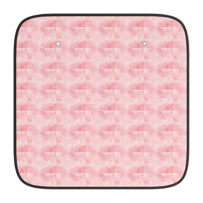 Pretty in Pink Car Sun Shades - Stylish UV Protection for Your Vehicle
