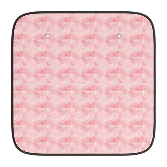Pretty in Pink Car Sun Shades - Stylish UV Protection for Your Vehicle