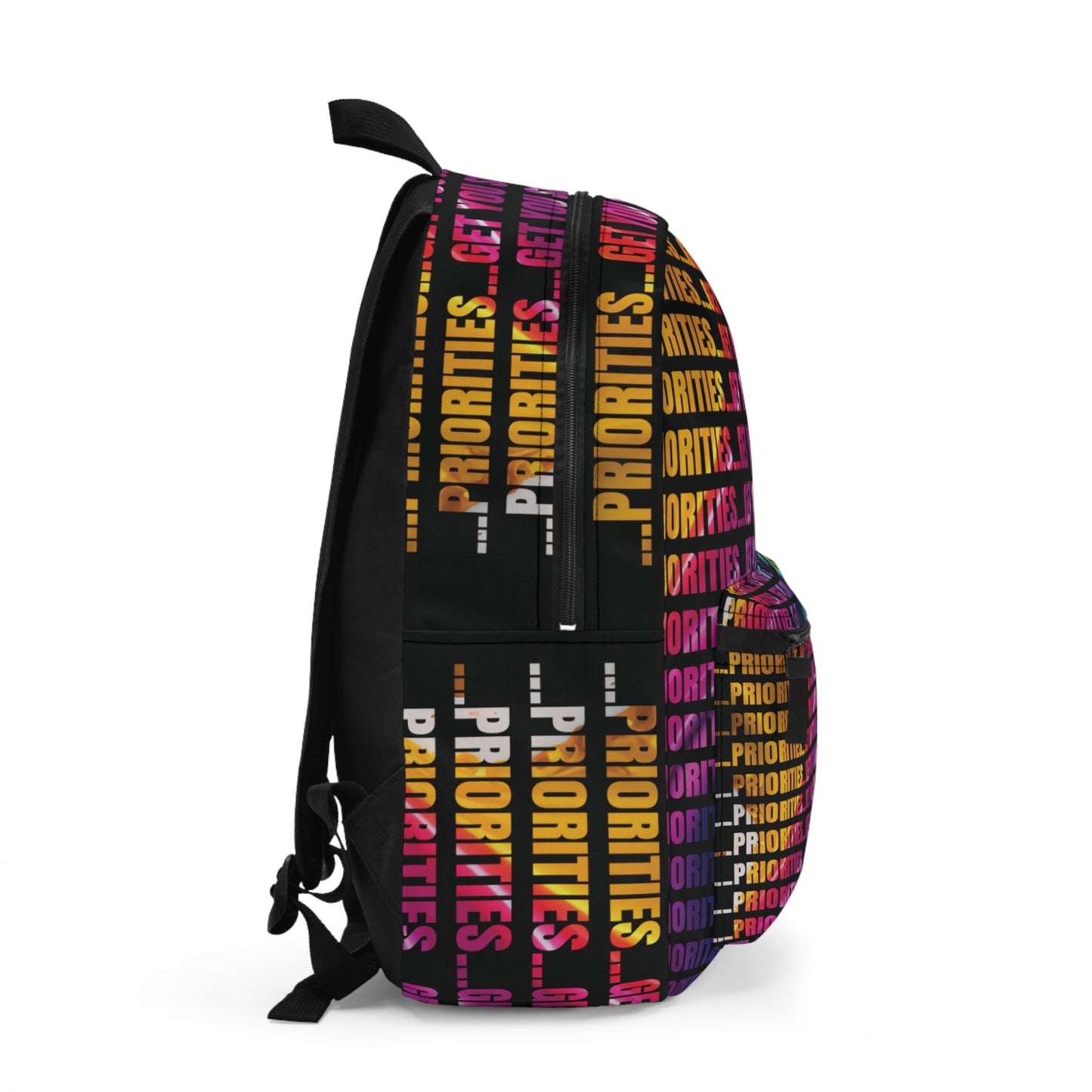 Priorities...Get You Some Backpack