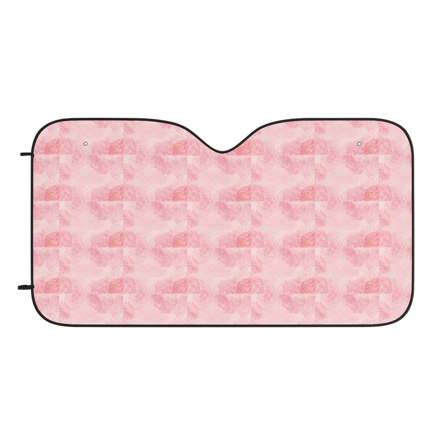 Pretty in Pink Car Sun Shades - Stylish UV Protection for Your Vehicle
