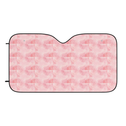 Pretty in Pink Car Sun Shades - Stylish UV Protection for Your Vehicle