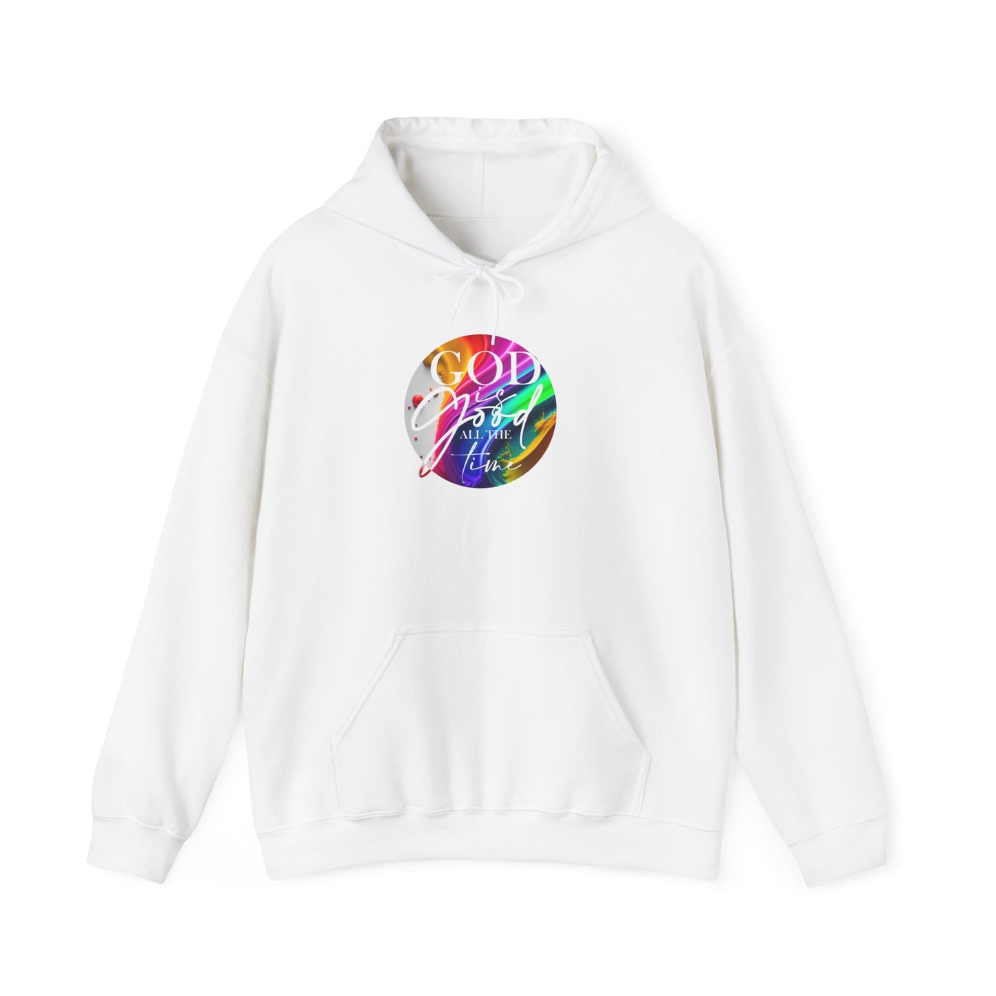 God is Good Unisex White Hoodie