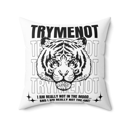 Try Me Not Decorative Pillow