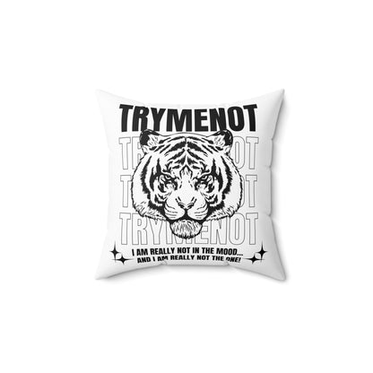 Try Me Not Decorative Pillow