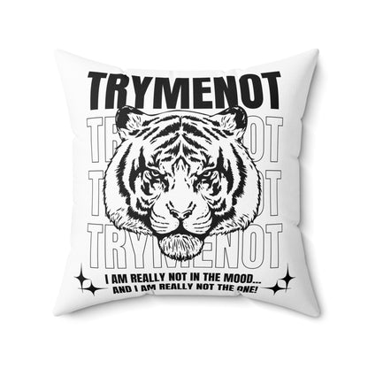 Try Me Not Decorative Pillow
