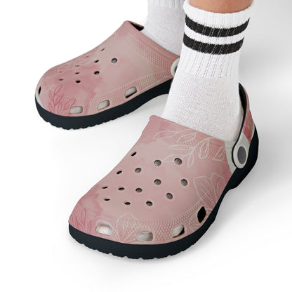 Flower Pattern Kid's EVA Foam Clogs – Comfortable Summer Footwear for Playtime