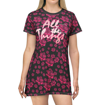 All the Things Floral T-Shirt Dress | Casual Comfort for Everyday Wear