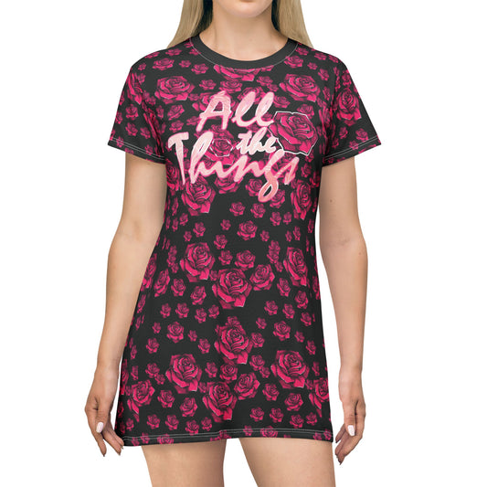 All the Things Floral T-Shirt Dress | Casual Comfort for Everyday Wear