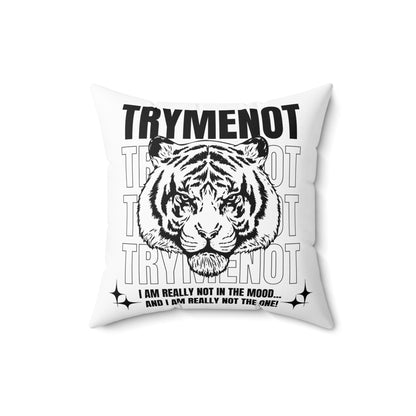 Try Me Not Decorative Pillow
