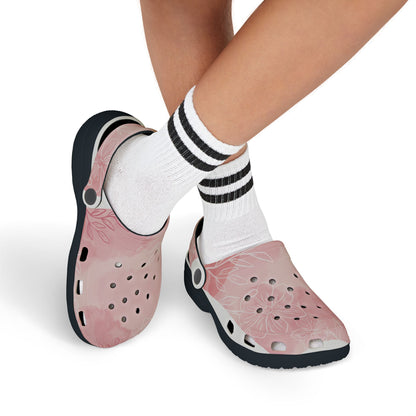 Flower Pattern Kid's EVA Foam Clogs – Comfortable Summer Footwear for Playtime