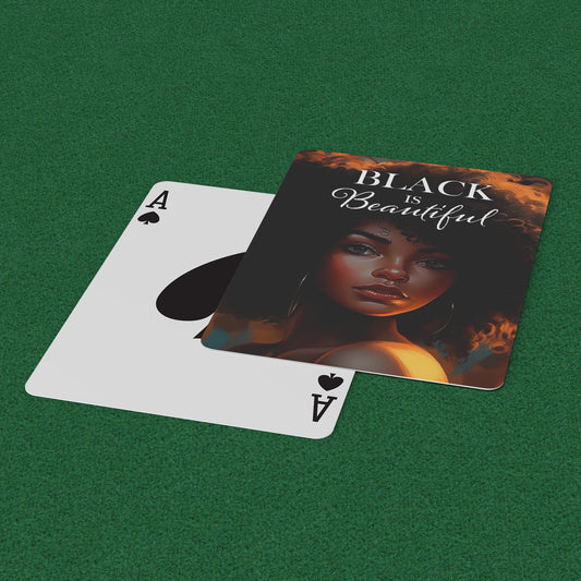 Black is Beautiful Playing Cards