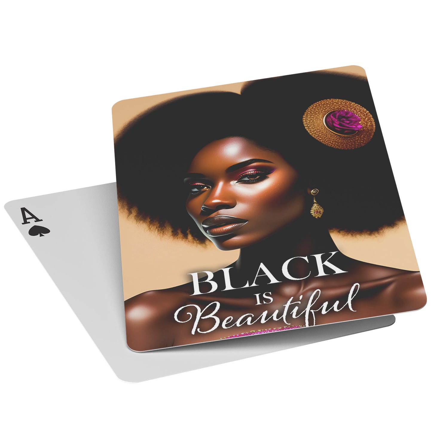Black is Beautiful Playing Cards