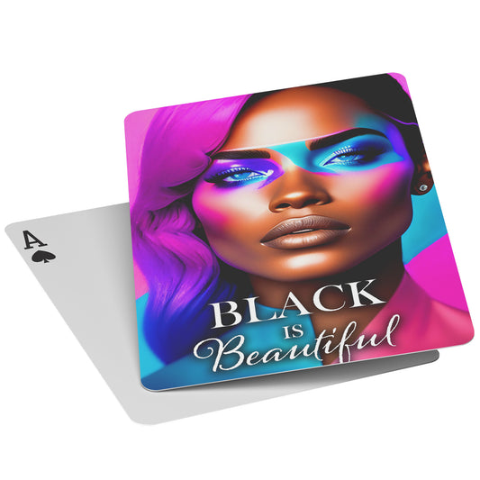 Black is Beautiful Playing Cards