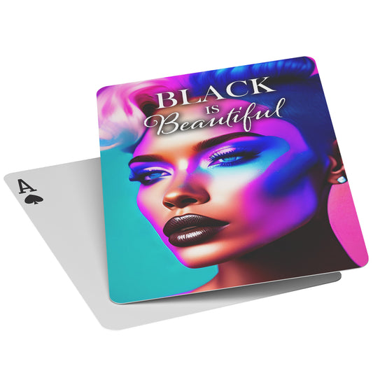 Black is Beautiful Playing Cards
