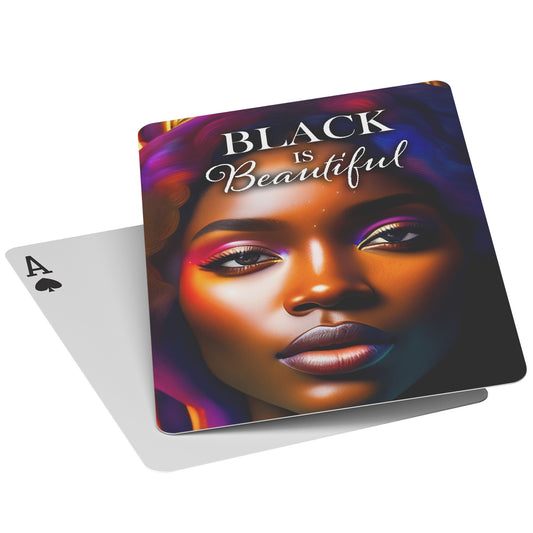 Black is Beautiful Playing Cards