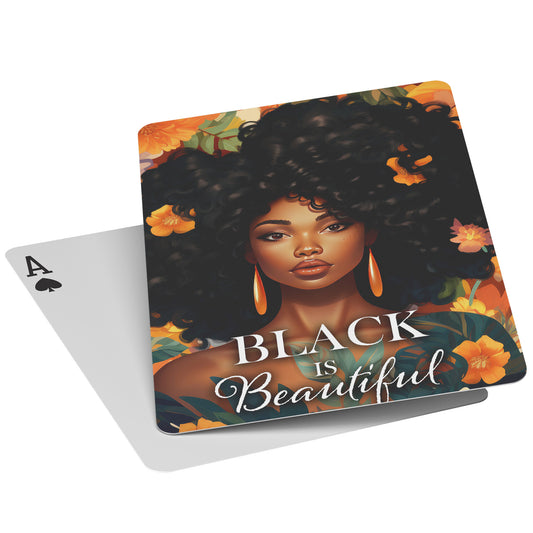 Black is Beautiful Playing Cards