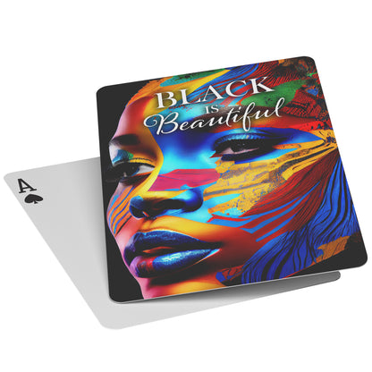 Black is Beautiful Playing Cards