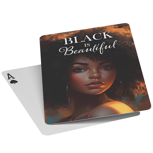 Black is Beautiful Playing Cards