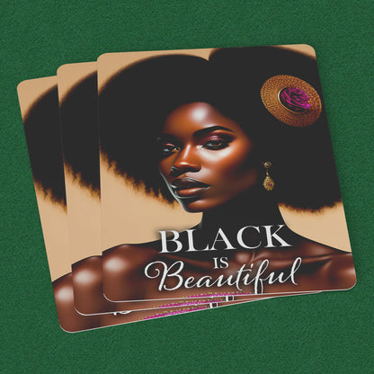 Black is Beautiful Playing Cards