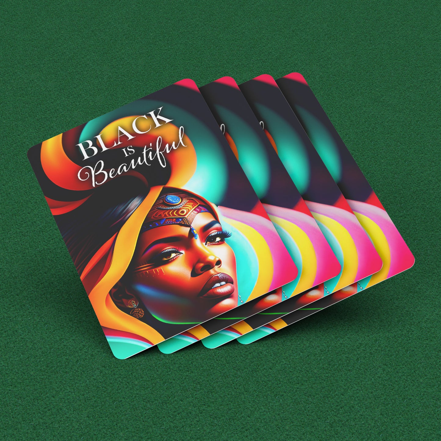 Black is Beautiful Playing Cards