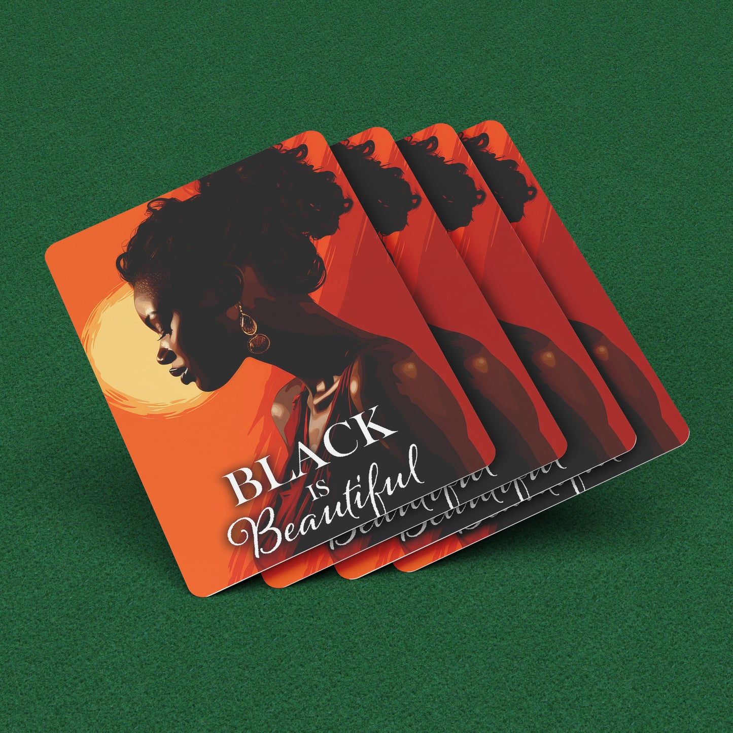 Black is Beautiful Playing Cards