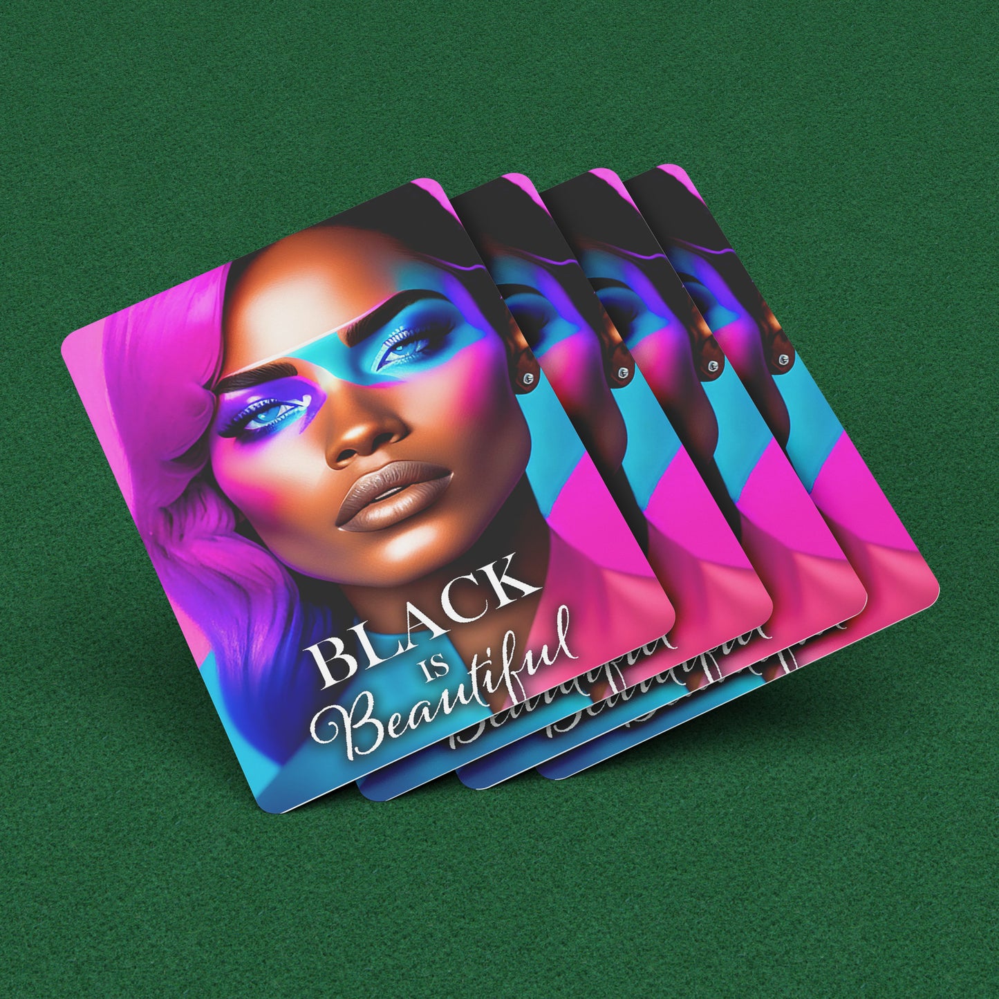 Black is Beautiful Playing Cards