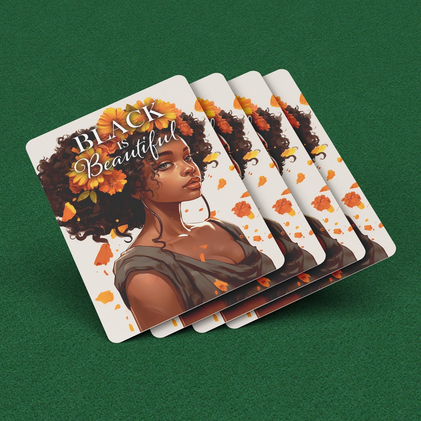Black is Beautiful Playing Cards