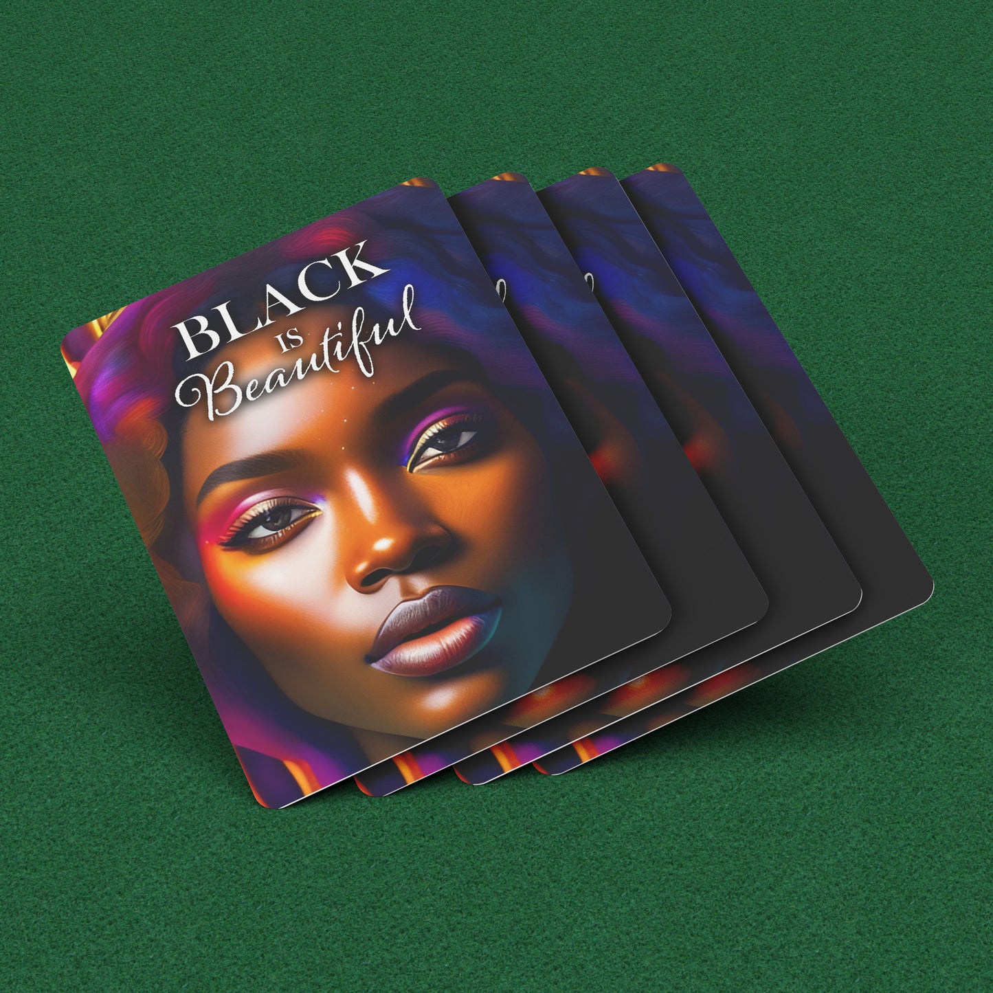 Black is Beautiful Playing Cards