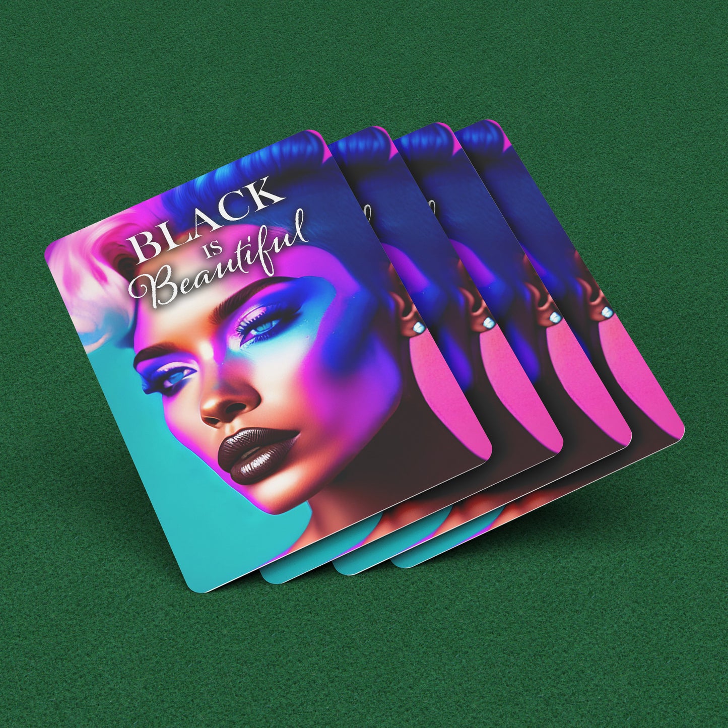 Black is Beautiful Playing Cards
