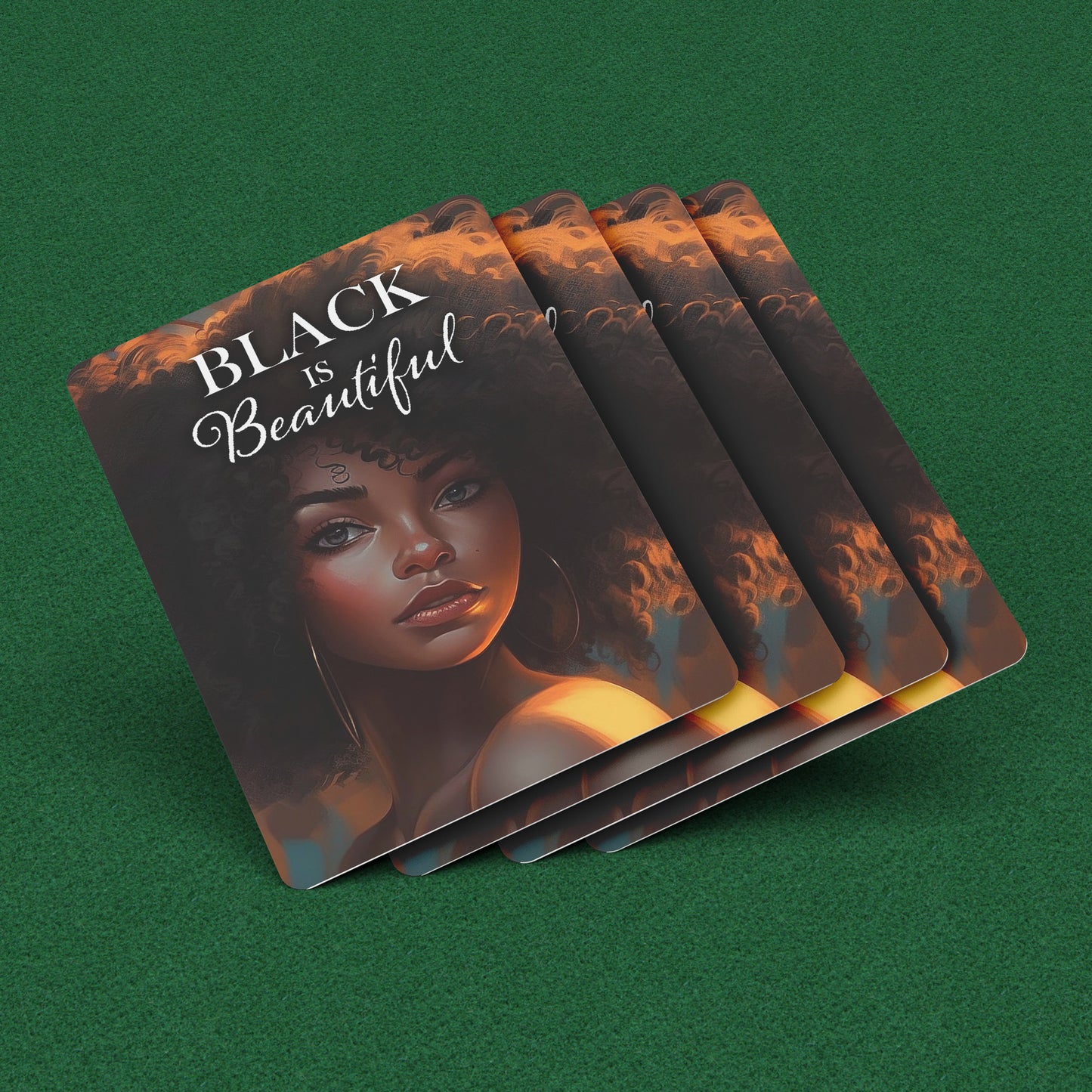 Black is Beautiful Playing Cards