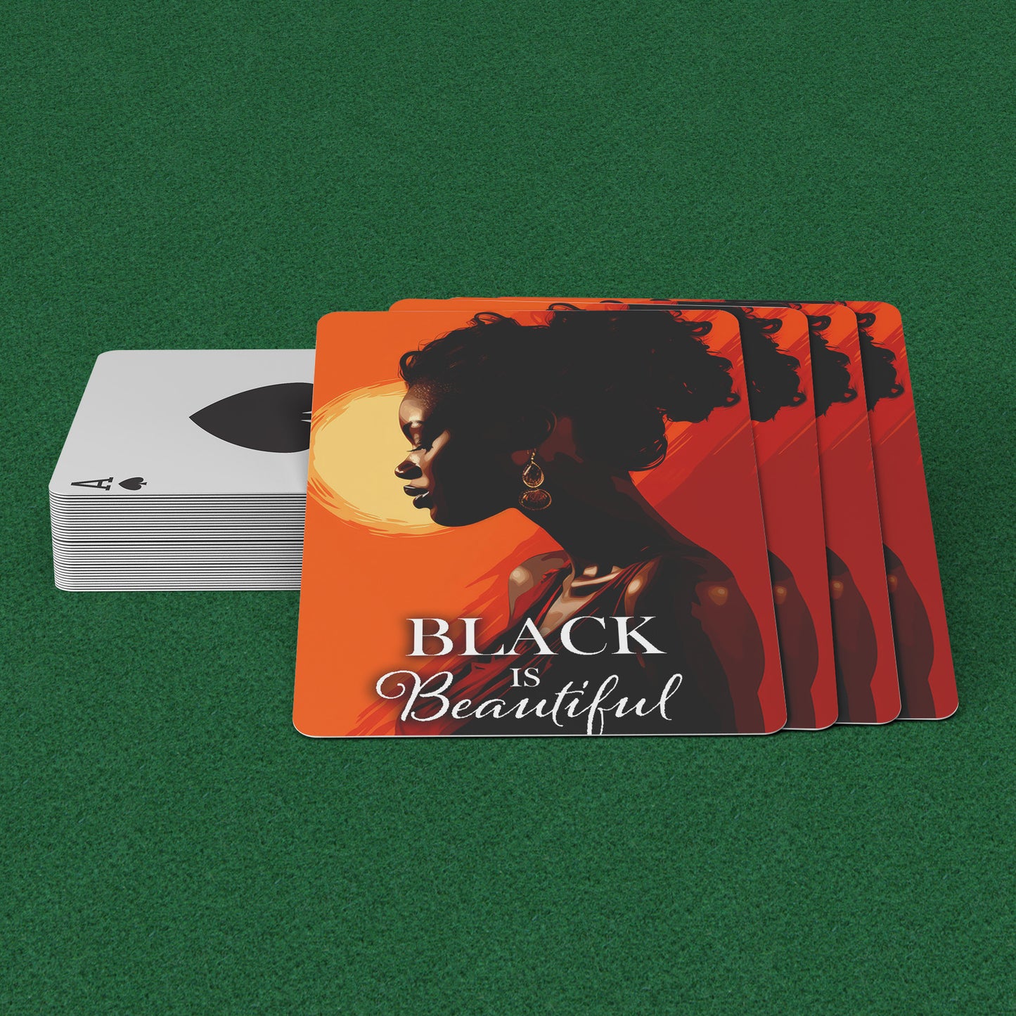 Black is Beautiful Playing Cards