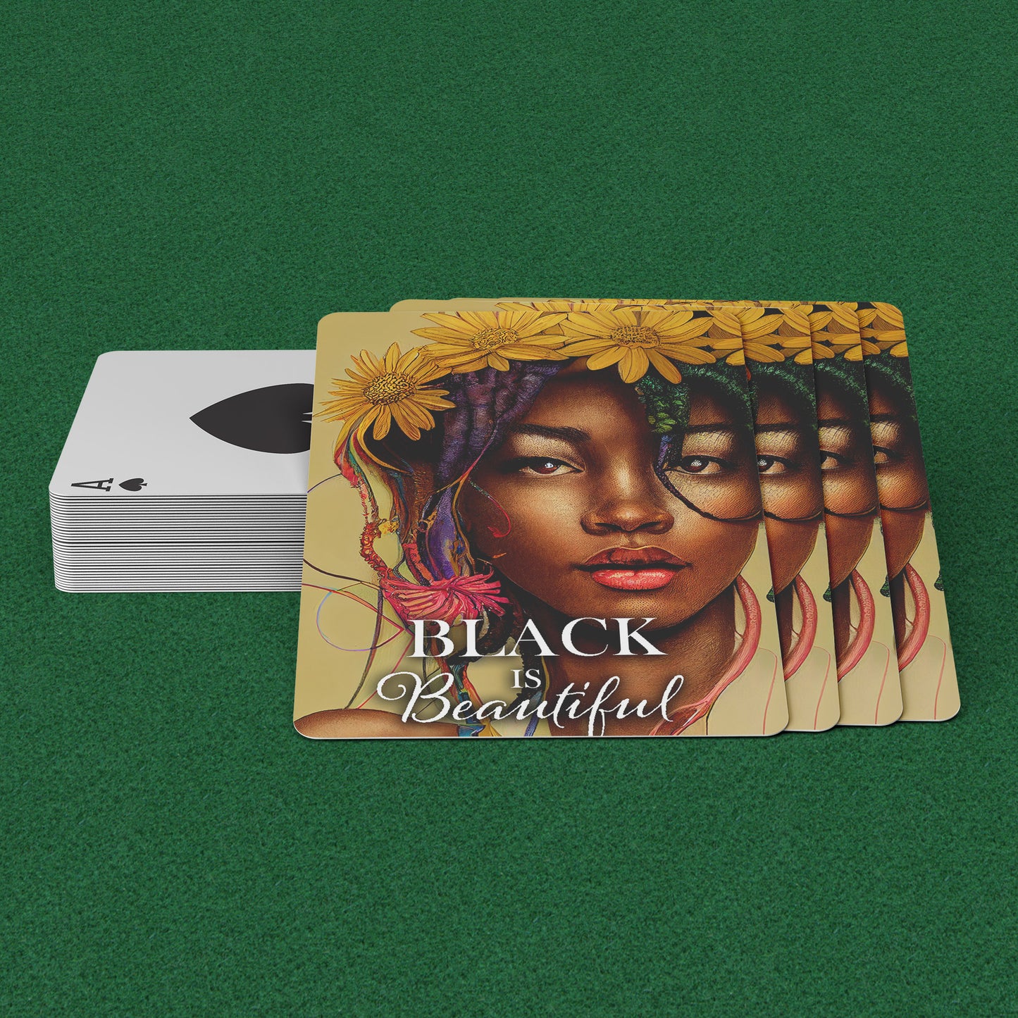 Black is Beautiful Playing Cards
