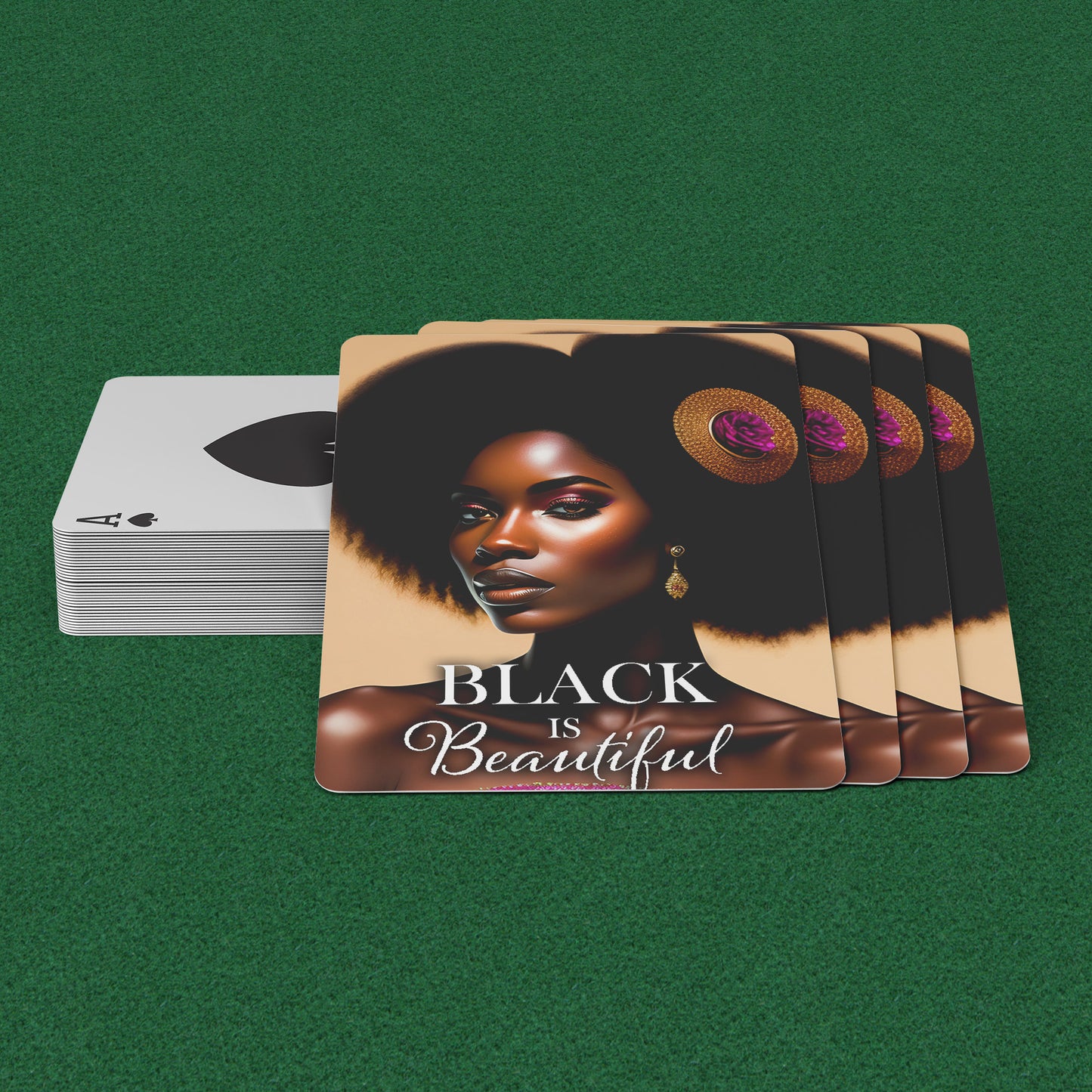 Black is Beautiful Playing Cards